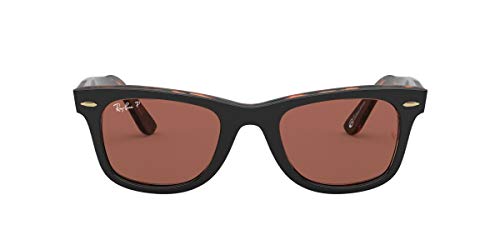 Image of Ray-Ban polarized Square Unisex Sunglasses (0RB2140|50.0 mm|Purple)