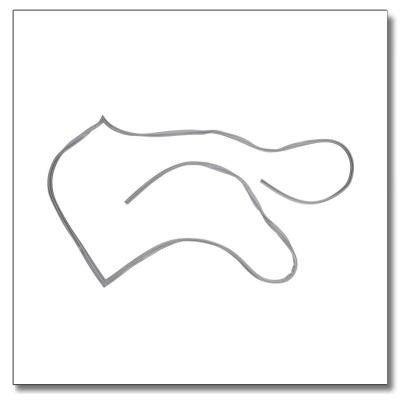 Nor-Lake 003722 DOOR GASKET, 3-SIDE