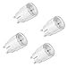 Shelly Plug S Gen3 Wei - WLAN Smarte Steckdose, Leistungsmessung, 12A, 2500W, Zeitschaltuhr, Matter-Zertifiziert Stecker, Heizung & Khlung, Alexa & Google, Kein Hub Erforderlich (4 Stck)