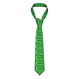 Business Krawatte Ich Trage Greental, Den Monat Der Gesundheitsaufklärung Hochwertige Krawatten Für Herren Formelle Tie Für Fasching Disco Partys