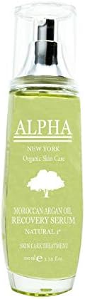 Moroccan Argan Oil Serum Skin Treatment Organic Skin Care by Alpha New York 3.38 Fl.Oz