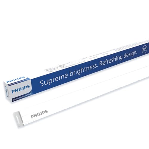 Image of Philips Slimline Advance Plus 60W LED Batten | High Brightness & Energy Efficient | Sleek Indoor LED Tube Light for Home, Office & Commercial Use | Cool Day Light, Pack of 1