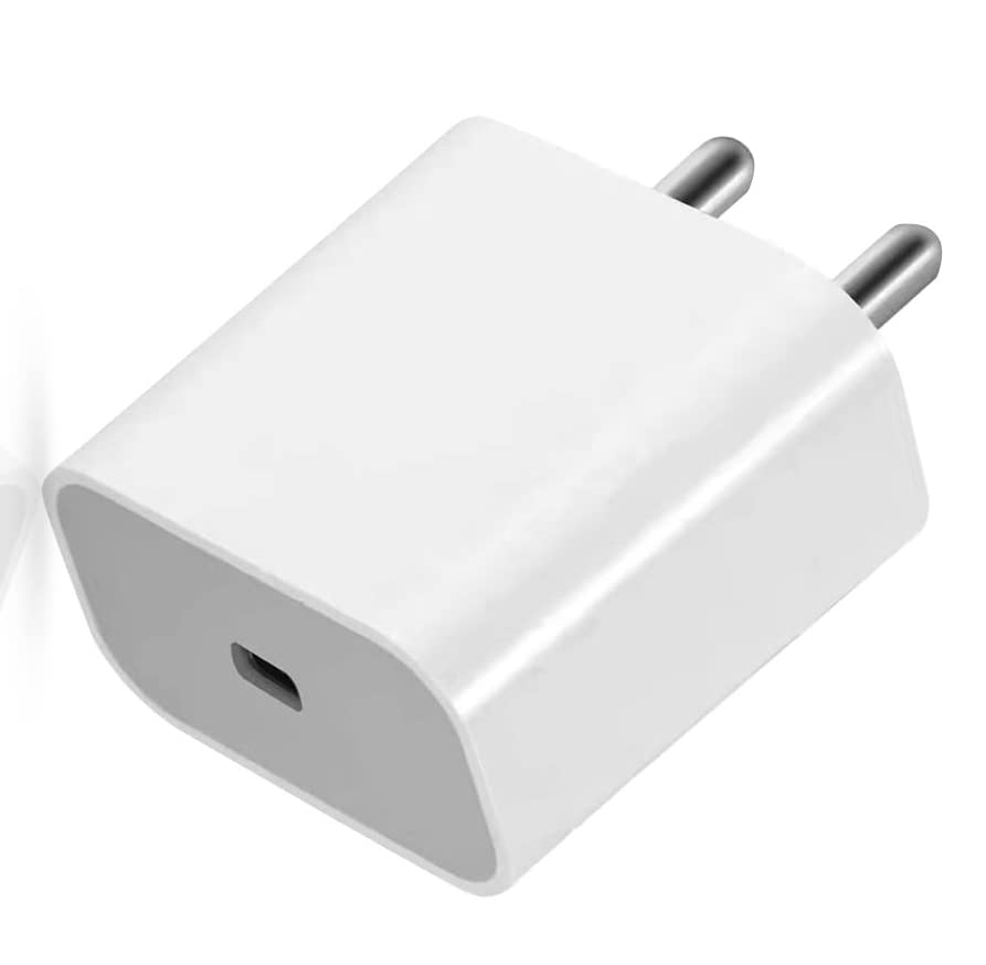 Image of Dulce Original Adapter Compatible for iPhone 14 /13,13 /12 /11 /X & Pro, Max Series & Other Type C Enabled Devices, Type C to Lightening 20W Charger (Adapter+Cable)
