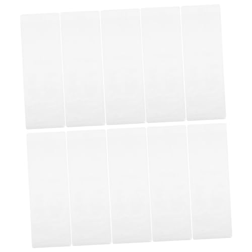 WEKADRIN 10個ブックマークスリーブ 製 透明カバー 軽量 ブックマークホルダー 整理 収納 ディスプレイ用 読書好きへの