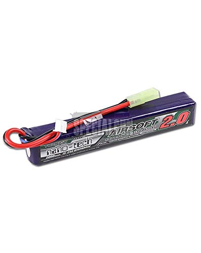 Batteria turnigy nano-tech 2000 mah 2s 15-25c lipo...