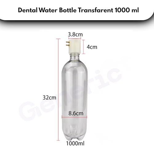 Image of Dental Water Bottle with Bottle cap Holder for dental chair unit (1 Ltr)