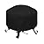Easy-Going Outdoor Fire Pit Cover Round 32" Dx16 H, Durable Outdoor Gas Firepit Cover, Waterproof and Weatherproof Cover for Fire Pit, Black