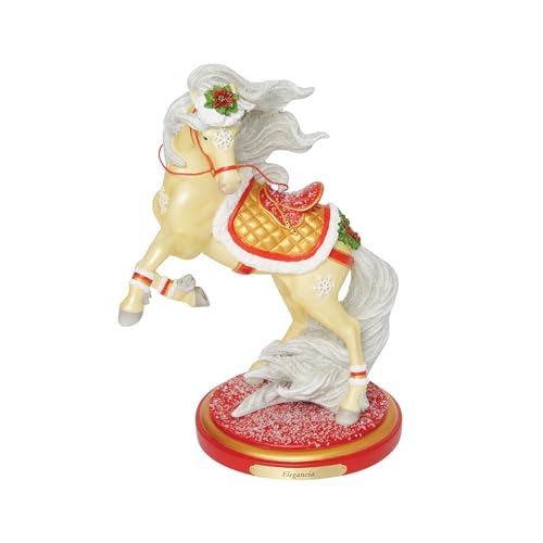 Enesco The Trail of Painted Ponies Christmas Elegancia Figurine, 10.3 Inch, Multicolor