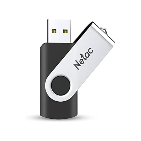Netac 64GB USB 2.0 Flash Drive with Swivel Design Cover