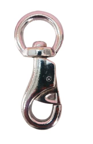 TMC Multipurpose Hook Metal Heavy Duty Eye Clasp Best for Pet Buckle | Key Chain | Dog Leash | Heavy Items (100gm)