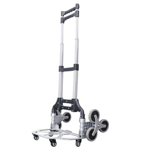 JBNCRYGD Saco de aluminio para escalar escaleras, plegable, mango ajustable con almohadillas antideslizantes, incluye cuerdas expansoras, C