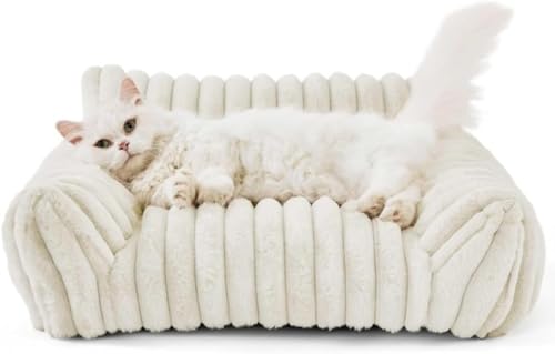 Ladfrol �y�b�g�̂��߂ɓ��ʂɐ݌v���ꂽ�L���b�g�\�t�@/�L���b�g�x�b�h�ł��B���ɗD�������K�ȃ~���N�t���[�X�f�ނ��g�p���A�܂�ŖȂ̂悤�ɏ_�炩�Ȕ��G��ł��B (�z���C�g,40*30*16cm)