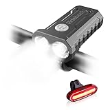 Rideback Skateboard Lights, 600 Lumens USB Rechargeable LED for Electric Longboard, Scooter, Helmet & Bike, Metal Quick-Release Mount, IPX7 Waterproof for Night Riding