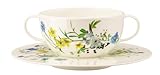 suppentassen rosenthal classic rose Obertasse 0,37 l / Untertasse Ø 18,5 cm
