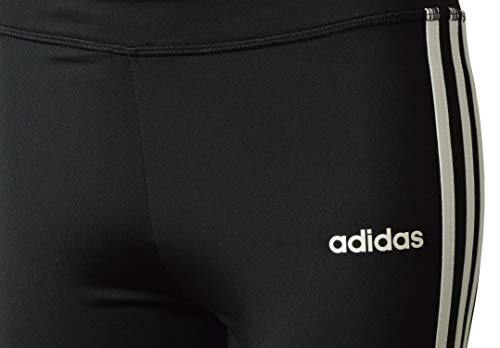 adidas Girls' Performance Tight Three Stripe Leggings - L - Black/White4