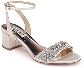 Badgley Mischka Women's Ivanna Heeled Sandal, Ivory, 8.5 M US | Image 7