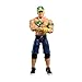 Mattel WWE Elite Collection Top Picks Action Figure & Accessories Set, John Cena 6-inch Collectible with Swappable Hands, Ring Gear & 25 Articulation Points