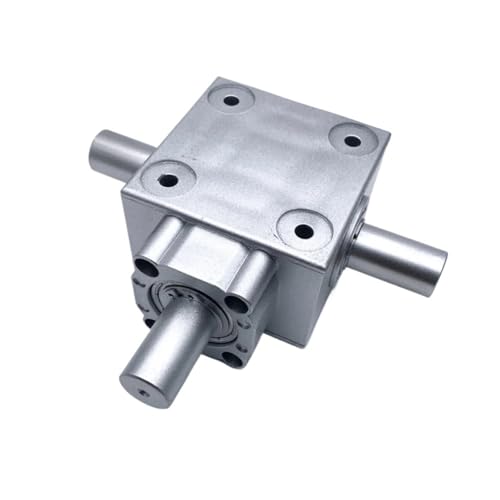 Gearbox Horizontal Mount Steering Gearbox 20mm Dual Shaft Commutator 2.5 Module 16 Teeth Bevel Gear Reversing Corner Device Steering Direction
