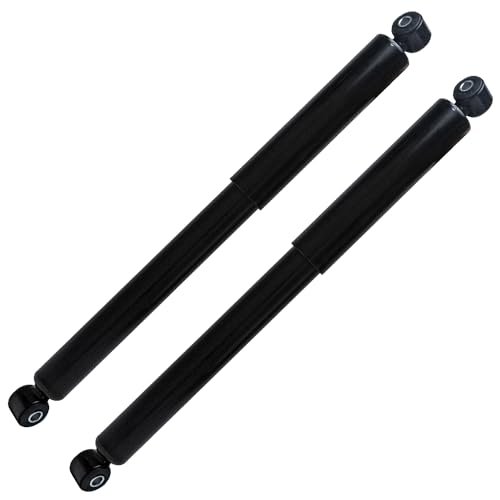 Image of Detroit Axle - Rear 2pc Shock Absorbers for 13-22 Ram 3500, 2 Shock Absorbers Assembly 2013 2014 2015 2016 2017 2018 2019 2020 2021 2022 Replacement