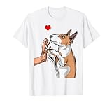 Bull terrier aime maman chien bull terrier T-Shirt