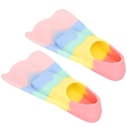 Palmes natation enfant confortables en silicone contre les ampoules