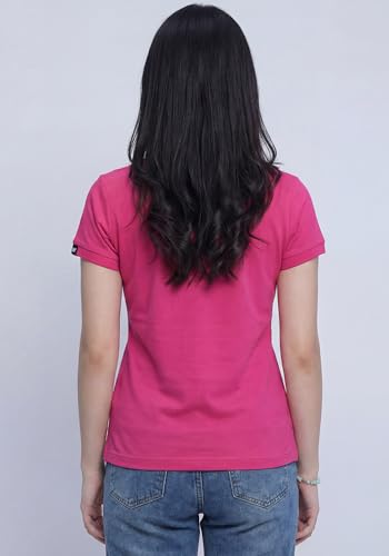 Image of Wear Your Opinion Womens Polo Collar Neck T-Shirt Top (Design: Solid)