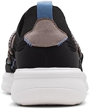 Clarks womens Ezera Run Loafer, Black Combi, 5.5 US | Image 5