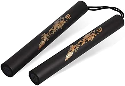 Jandays Nunchucks Nunchakus-Foam Safe Rubber Nunchakus for Kids/Beginner Practice-2