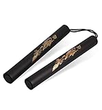 Jandays Nunchucks Nunchakus-Foam Safe Rubber Nunchakus for Kids/Beginner Practice-2