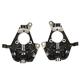 munirater Pair of 2-Inch Front Drop Lowering Spindles Replacement for Silverado 1500 1999-2006 Replacement for Sierra 1500 2WD 1999-2006