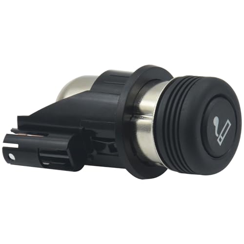 Kalunfex Mechero de 12 V 98AG15K047AD para Focus Fiesta C-Max Ku-ga M-d-eo S-Max G-l-xy Transit