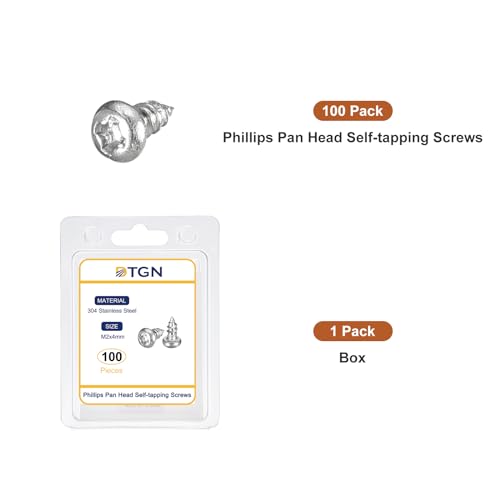 Vis tête bombée Phillips M2 en acier inoxydable 304 finition brillante - 7