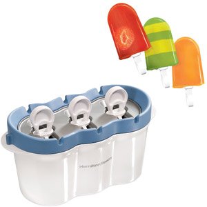 Hamilton Beach Fastpop Quick Fast 10 Minute Ice Pop Instant Frozen Popsicle Maker  
