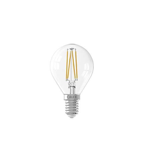 Calex 220-240 V 4 W 470 Lumen E14 P45 2700 K CRI80 dimmerabile LED lampadina a candela in vetro piena luce