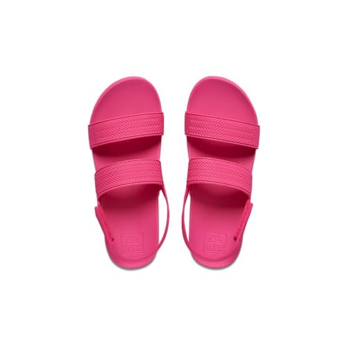 Image of REEF Girls Kids Water Vista Platform Sandal, Water Friendly, Adjustable Strap