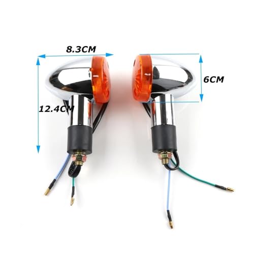 Intermitentes moto Suzuki QS150 evita multas con luces delanteras nuevas 4