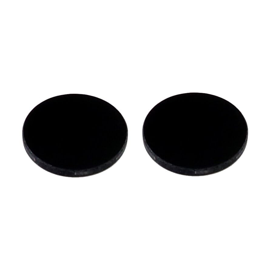 GatherTOOL 1Pc/2Pcs Dia 18mm/ 20mm /20.5mm /21.8mm /28mm /41.5mm ZWB2 Filter UV 365nm Light Ultraviolet Black Glass Lens for S2 S2+ C8 501B 502B Flashlight (Color : 2 Pieces, Size : 20.5mm x 2mm)