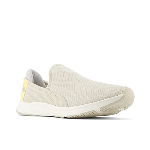 New Balance Women's DynaSoft Nergize V1 Slip On Cross Trainer, Sea Salt/Solar Flare, 5.5 W