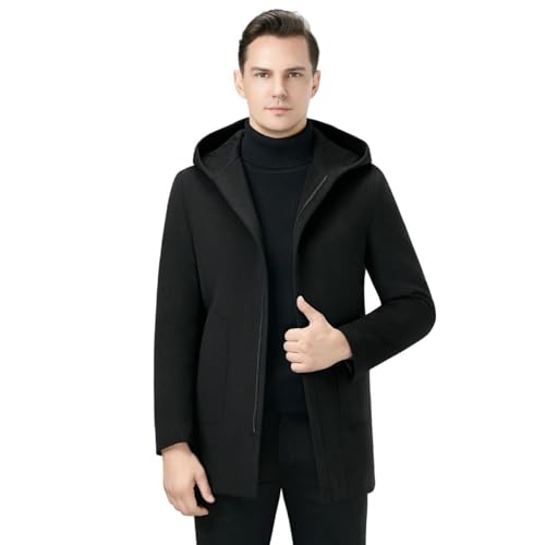 Trench d'hiver mi-long homme en laine : fini le froid en costume