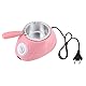 Elektrische Pralinenschmelze Schmelztiegel Fondue Schmelzmaschine Küchenwerkzeug mit DIY Formsatz zum Schmelzen von Schokolade(Rosa)