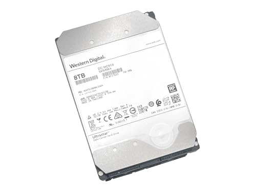 HGST WD Ultrastar DC HC510 8TB 7200 RPM 512e SATA 6Gb, s 3.5inch SE Helium Hard Drive (HUH721008ALE604)