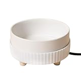 Beheizter Wassernapf für Hunde, beheizter Futternapf, wiederaufladbar über USB, für Haustiere, leiser Wassernapf für Haustiere, Trinknapf für Tiere,