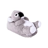 Happy Feet Slippers Koala Animal Slippers for Adults and Kids, Cozy and Comfortable, As Seen on Shark Tank (Small)