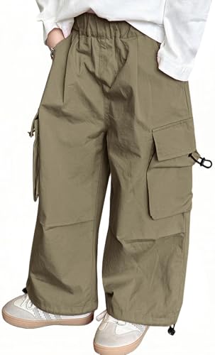 Pantalon hip hop fille HahaNice en coton taille élastique 2-12 ans
