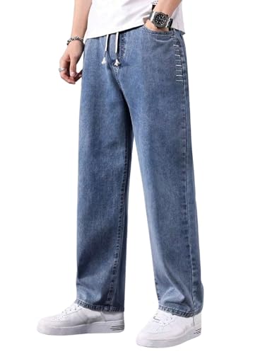 QNIM Jeans for Men || Men's Regular fit Stylish Jeans (Q-42-BLUE-32)