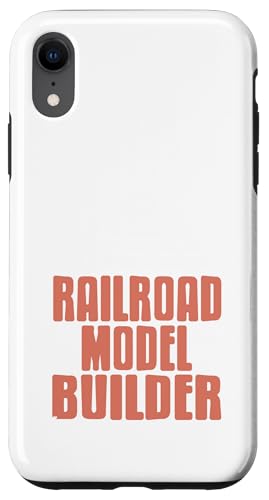 鉄道模型の誇り高きビルダー スマホケース iPhone XR 用