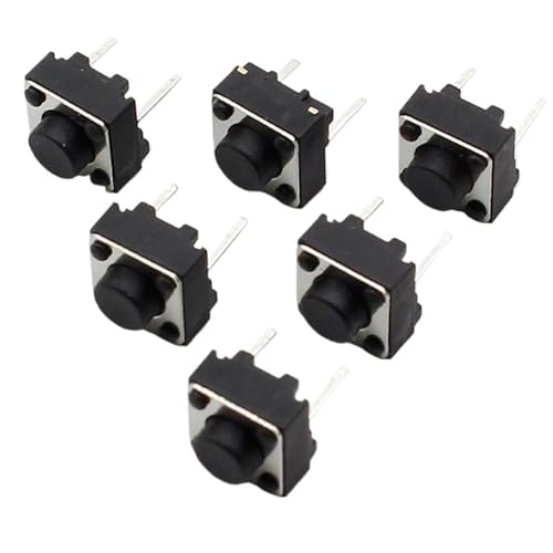Micro interruptor momentaneo 6x6x5mm tactil para circuito impreso y placas de desarrollo