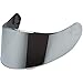 Speed and Strength Unisex-Adult Faceshield (Silver Iridium, one_size)