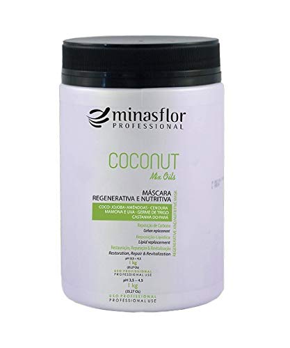 Minas Flor Coconut Mix Oils Máscara 1kg