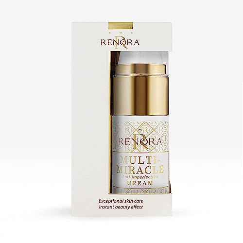 Renora | Crema Facial Anti-Imperfecciones e Hidratante | Cuidado Piel Perfecta, Manchas e Imperfecciones | Reafirma, Nutre y Repara | Antienvejecimiento | Pieles Irritadas y Sensible | 15 ml